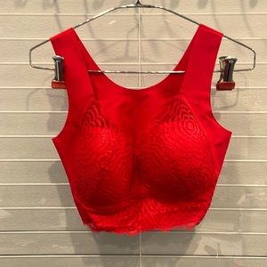 NWOT - Women's Luciana exSecret Seamless UlTIMATE LIFT Lace Cut-Out Bra